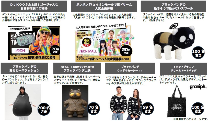 イオン ドリームキャンペーン景品