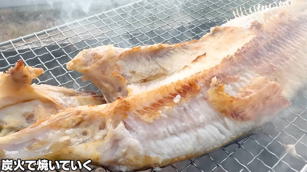 脂が多すぎて、画面が白い煙に包まれてしまいました