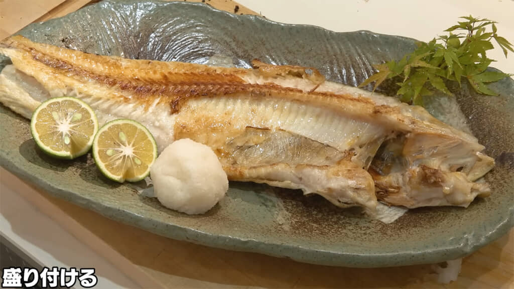 巨大ホッケの究極の一夜干し、たまらなくおいしそう……！！