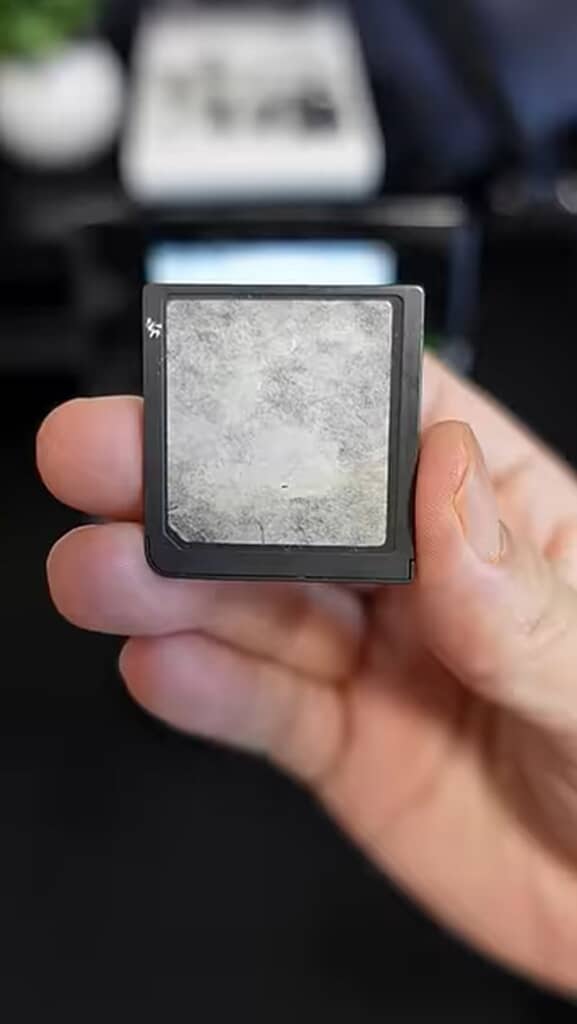 中古ゲームショップで購入したラベルのないニンテンドーDS用ソフト