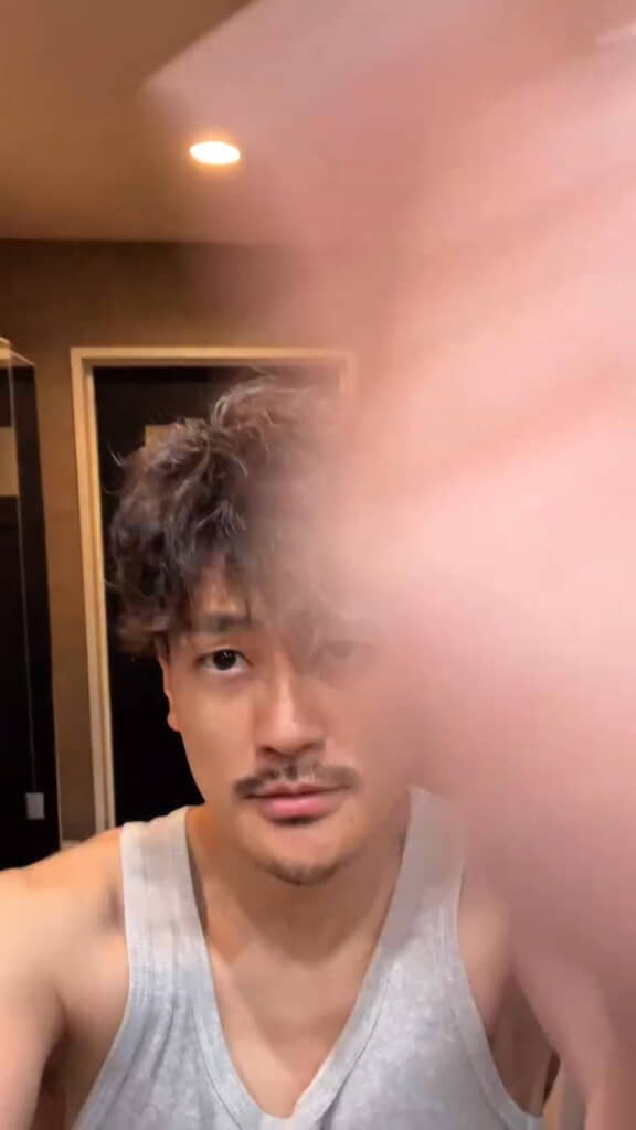 この無造作ヘアが……