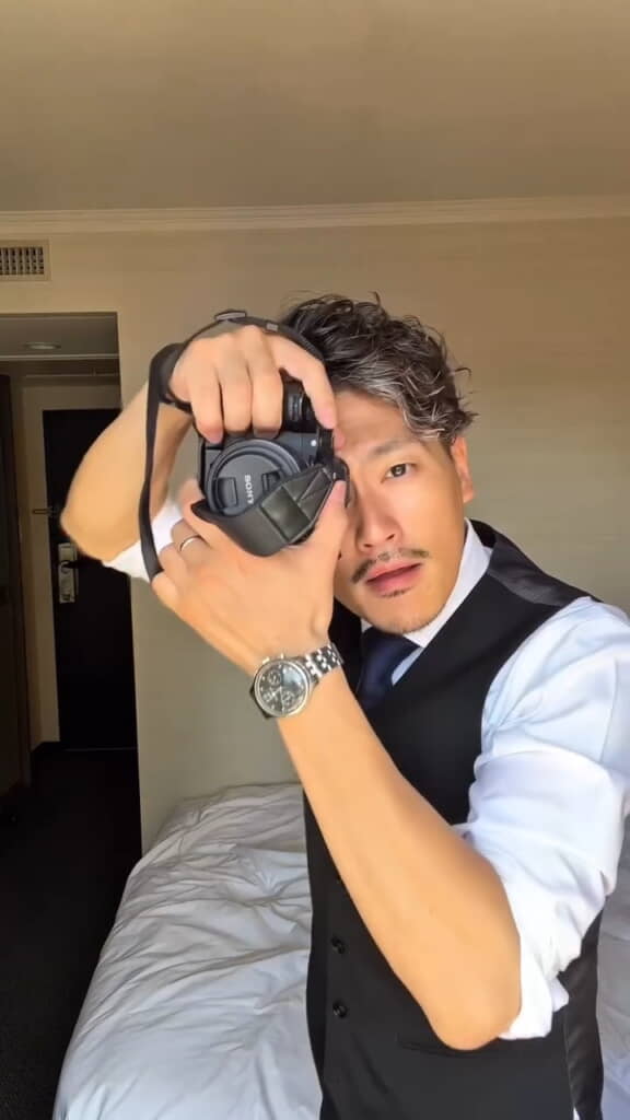 フォトグラファーの貫禄があふれています