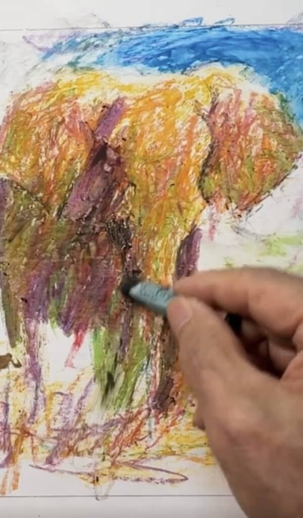 だんだん何を描いているのか分かってきました