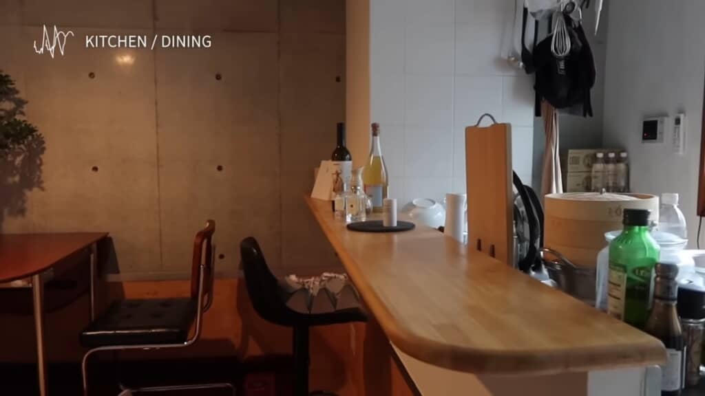 お気に入りのカウンターテーブル