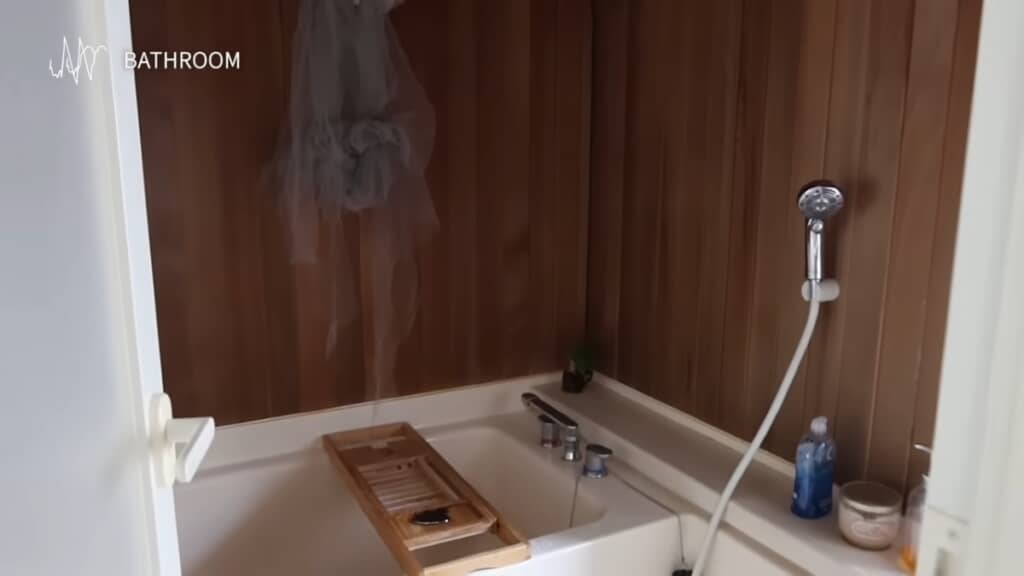 ゆっくりくつろげるバスルーム