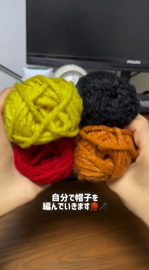 使用したセリアの毛糸