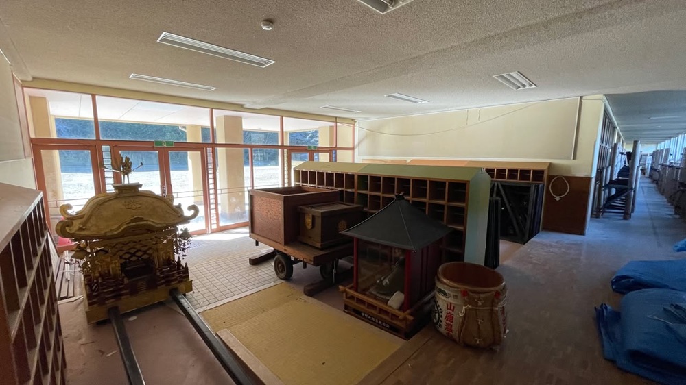 改修前のエントランス