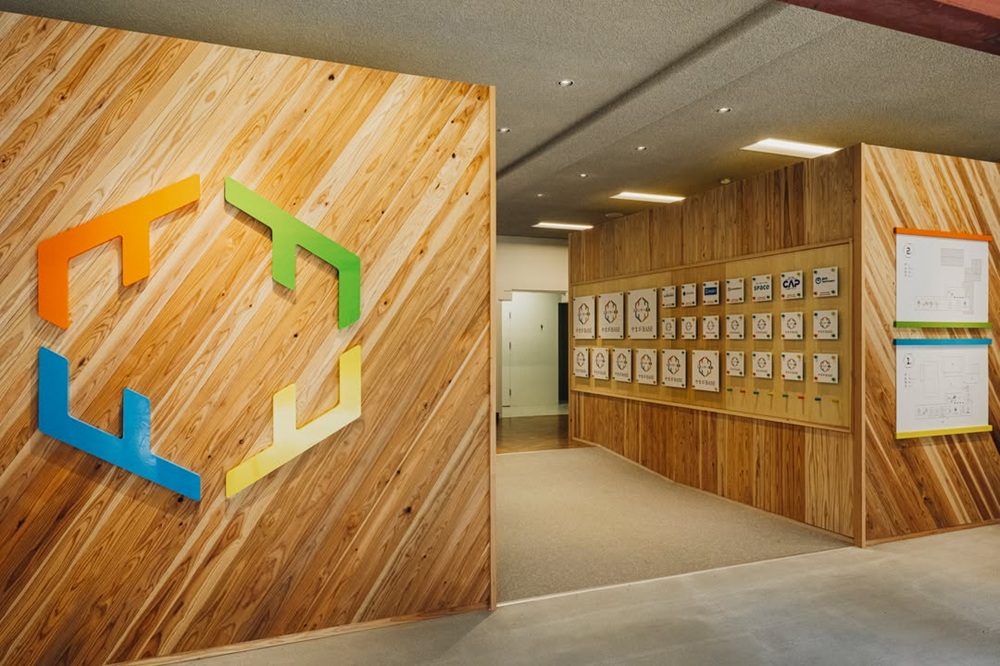 改修後のエントランス