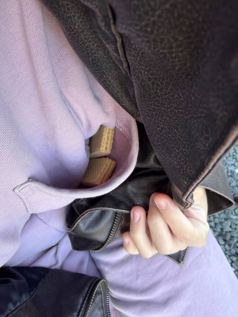 ポケットにウエハース！