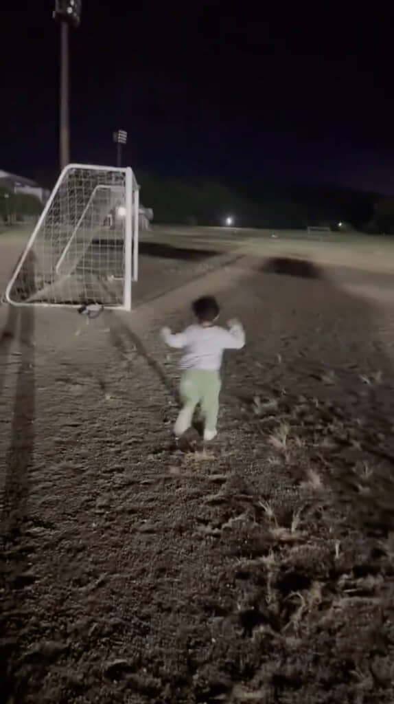 見事にゴール！