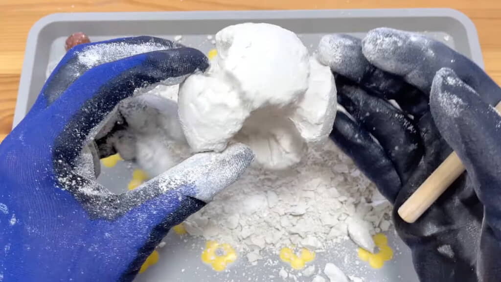 10分掘っても6個目が出てこない……