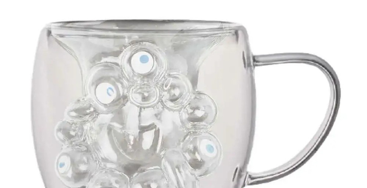 話題のミャクミャクグラスに炭酸飲料を入れたら……　出現した“別キャラ”に「見事」「これだー!!」（1/3） | ライフスタイル ねとらぼ