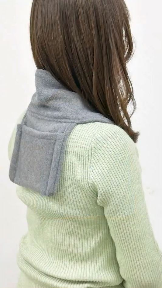 カイロポケット付きマフラー