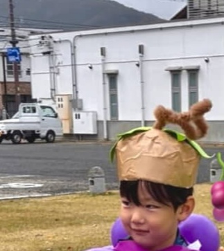 ちょっと特徴的な帽子