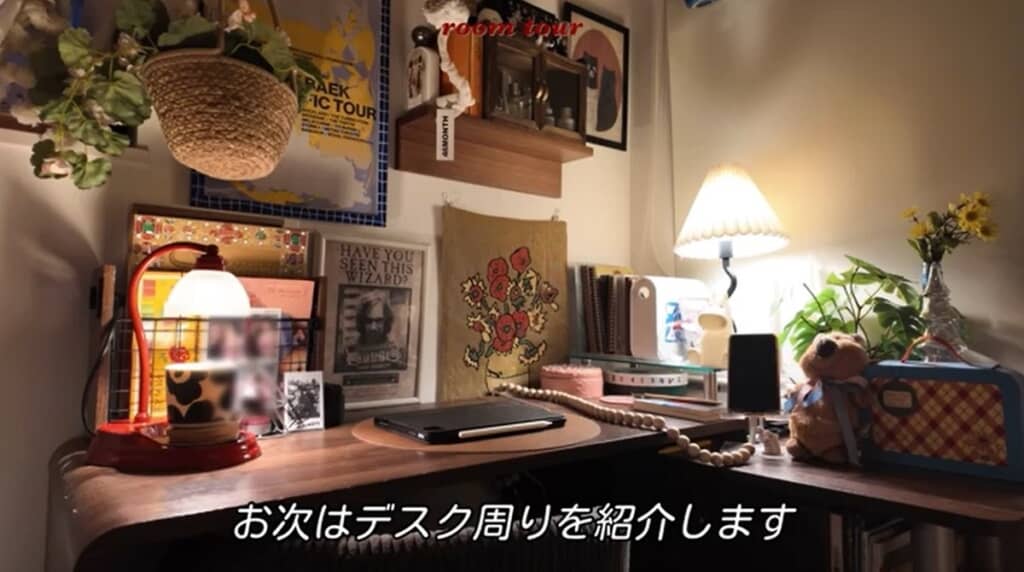 デスク周り
