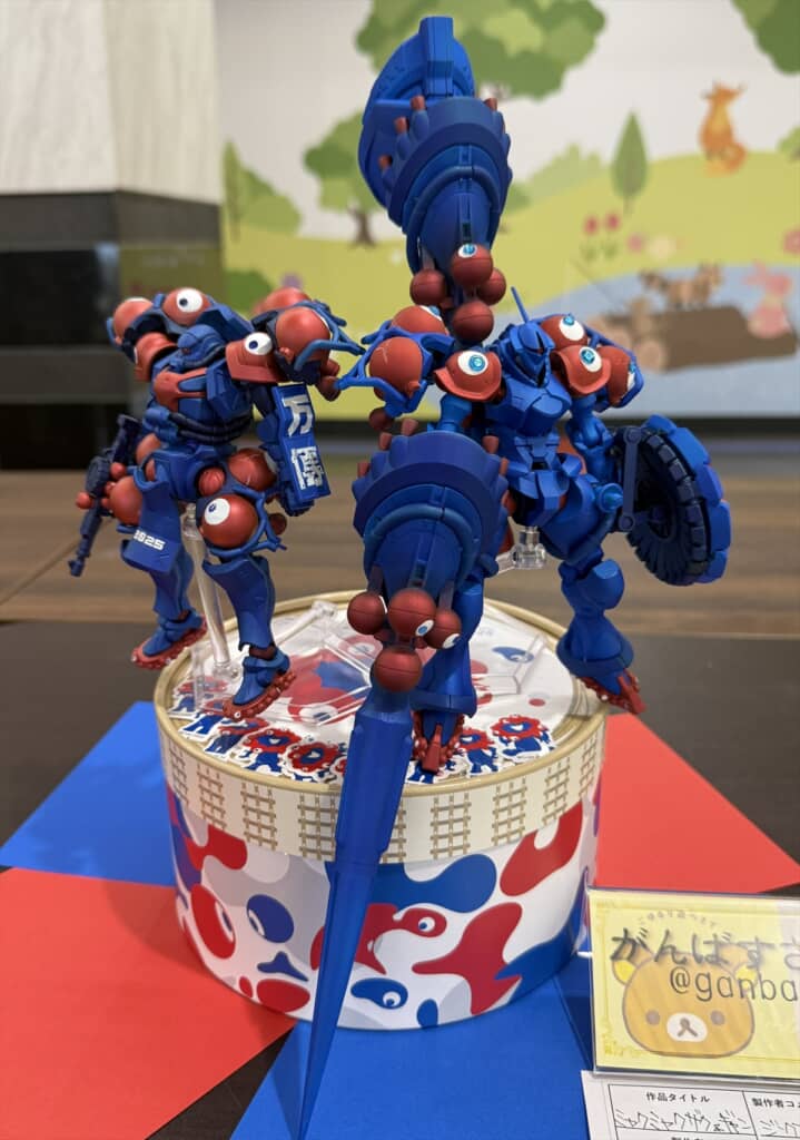 万博仕様に改造したギャンのガンプラ