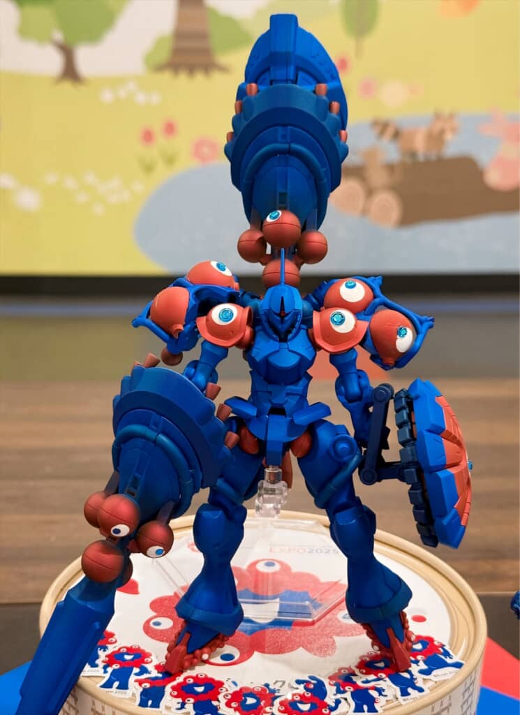 万博仕様に改造したギャンのガンプラ