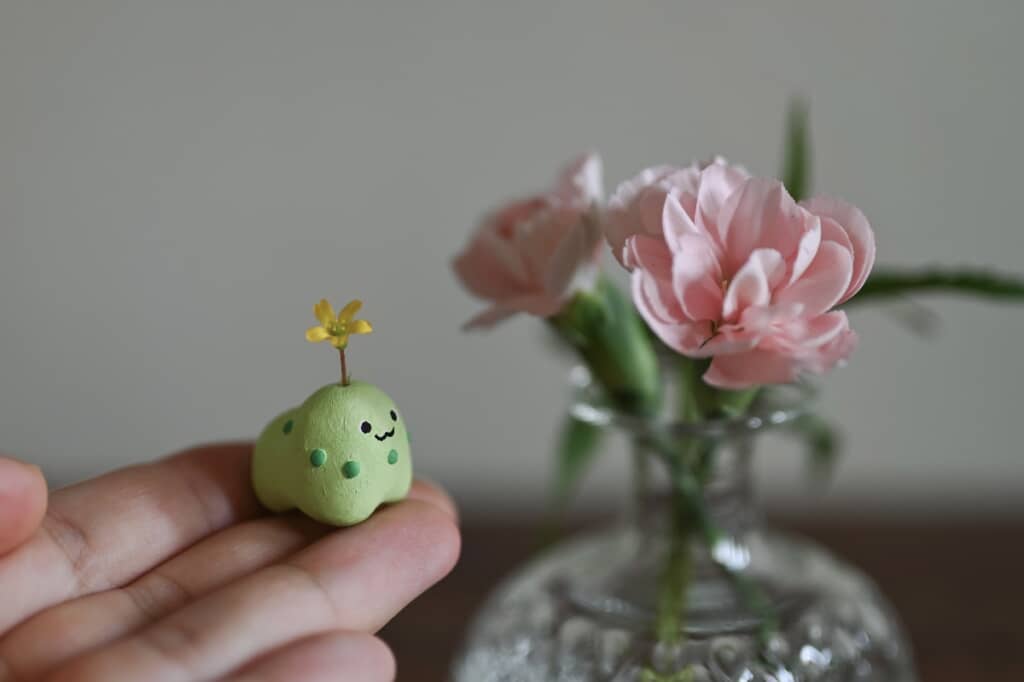 お花を挿してもすてきです