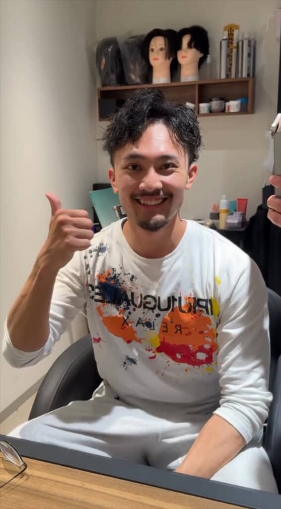 自信に満ちあふれてる！