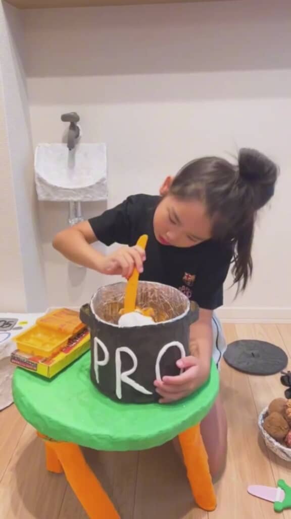 ぐるぐるかき混ぜていくと……？