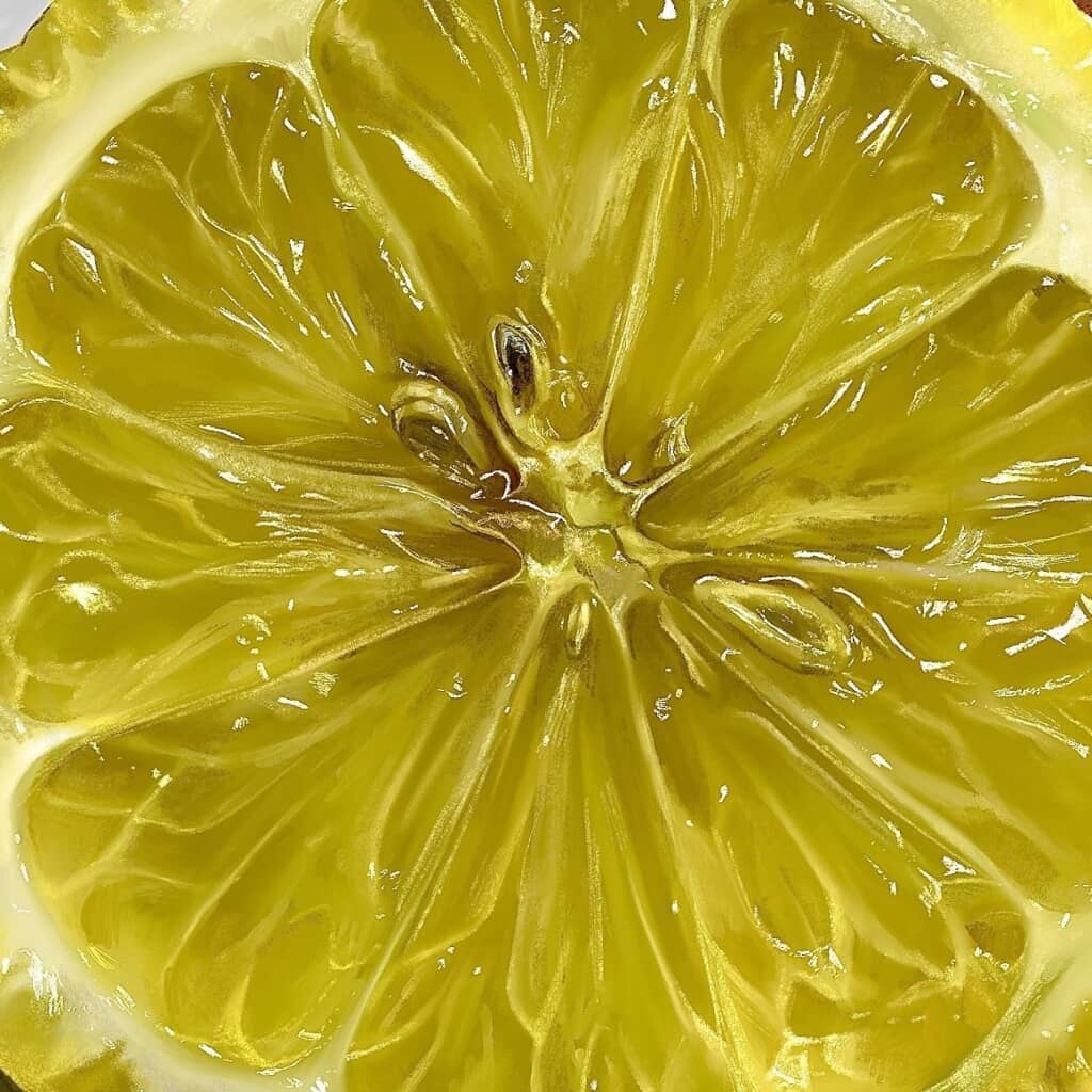 みずみずしいレモンに見えるけど……？