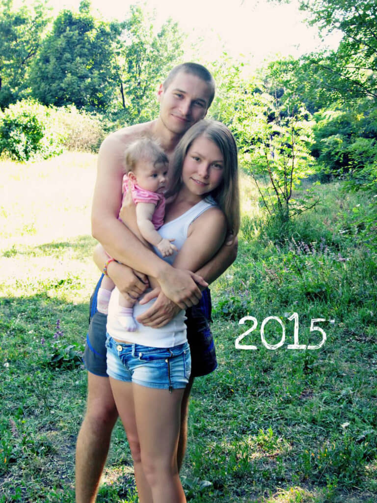 19歳のときに赤ちゃんが生まれ……