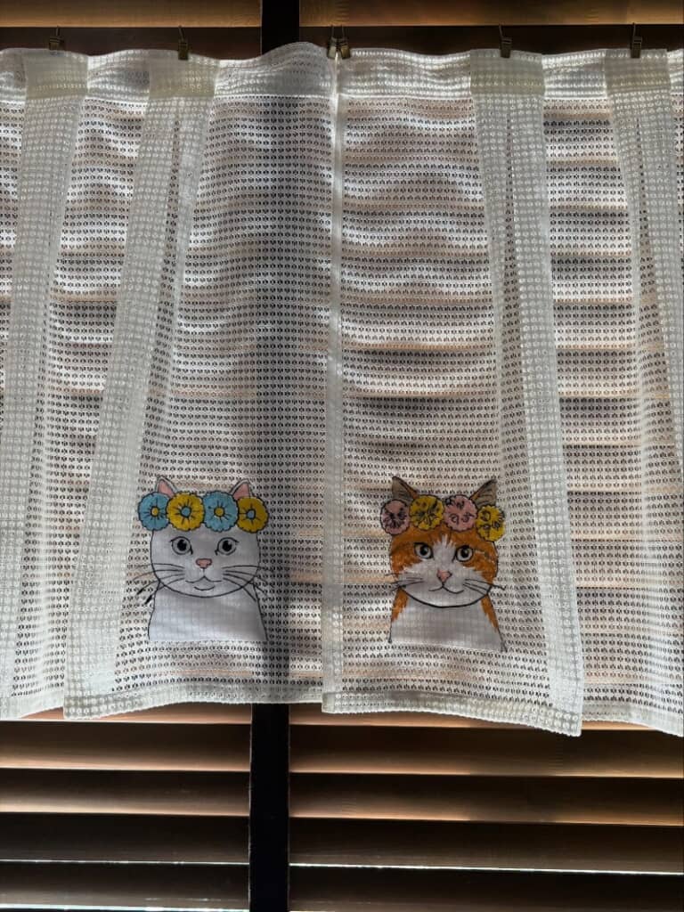 刺しゅう担当は夫です