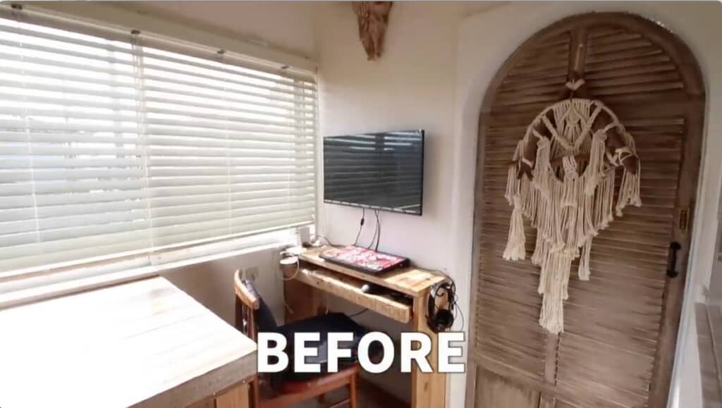 夫の作業スペースをDIYでグレードアップします