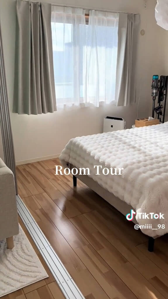 窓からの日差しで爽やかな目覚め