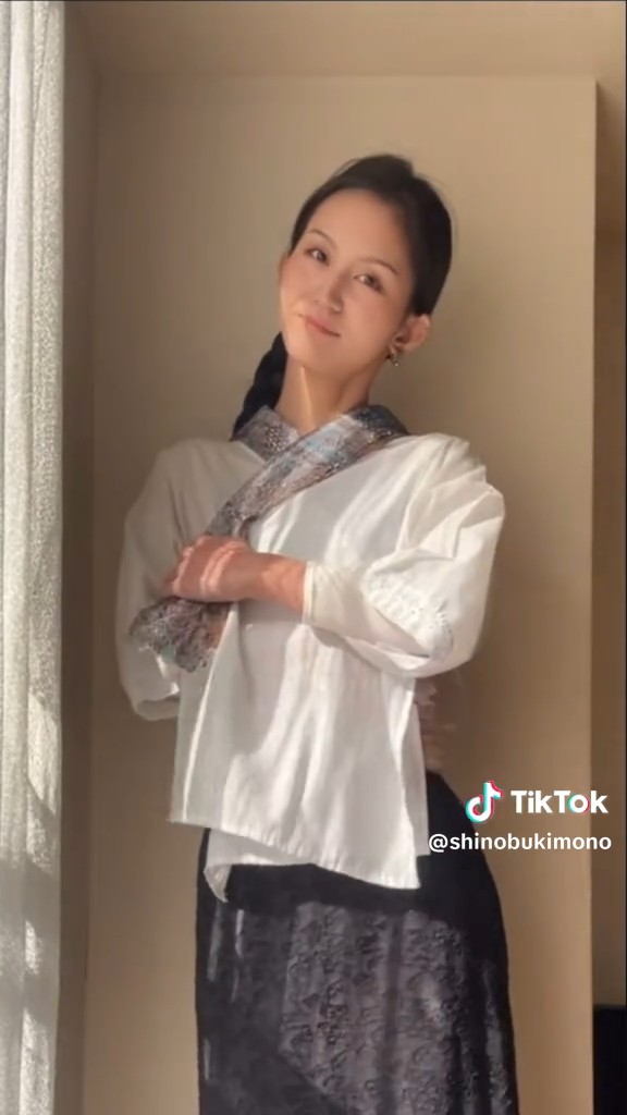 半襟がおしゃれ