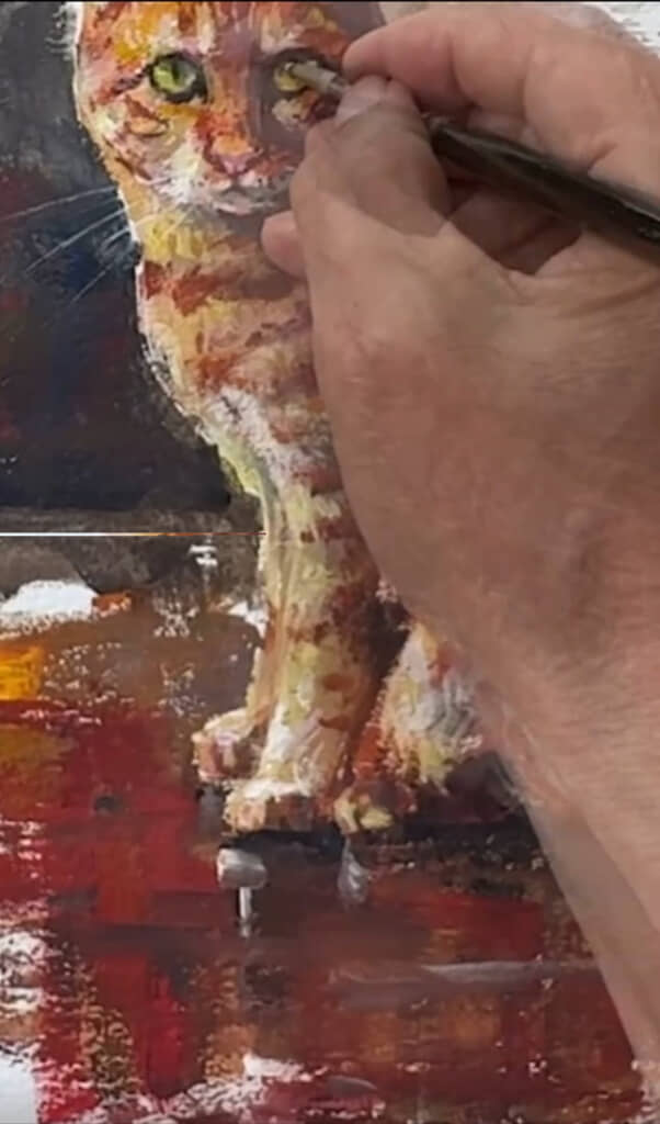 ハイライトを入れたら……