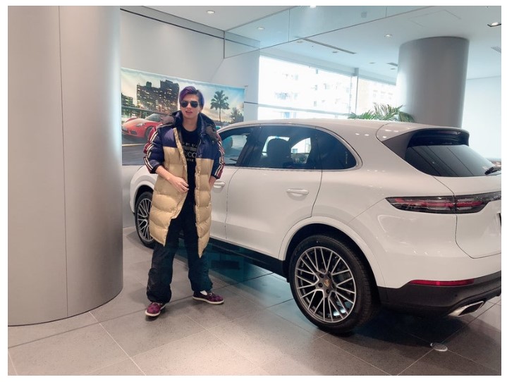 川崎希のアレクサンダーの愛車・ポルシェ「カイエン」