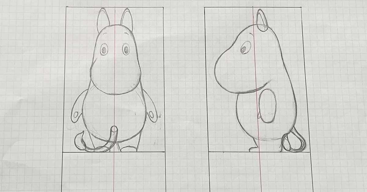 方眼紙に描いたムーミンの絵→信じられない完成品に「すげー」「もっちり具合が出てる」「やってみたい」（1/3） | カルチャー・アート ねとらぼ