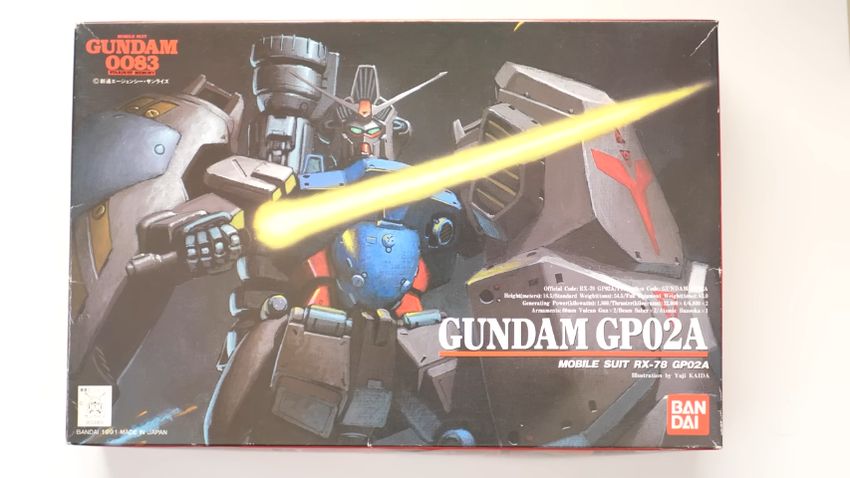 「1/144 RX-78 GP02A ガンダム試作2号機 サイサリス」