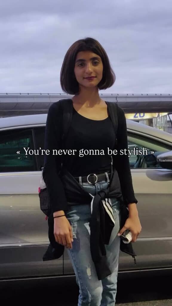 「一生おしゃれになれないよ」と言われた投稿者