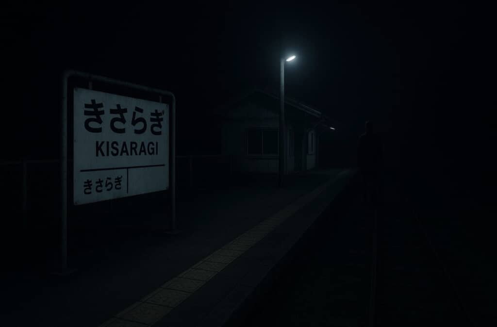 ChatGPTが出力した「きさらぎ駅」の画像