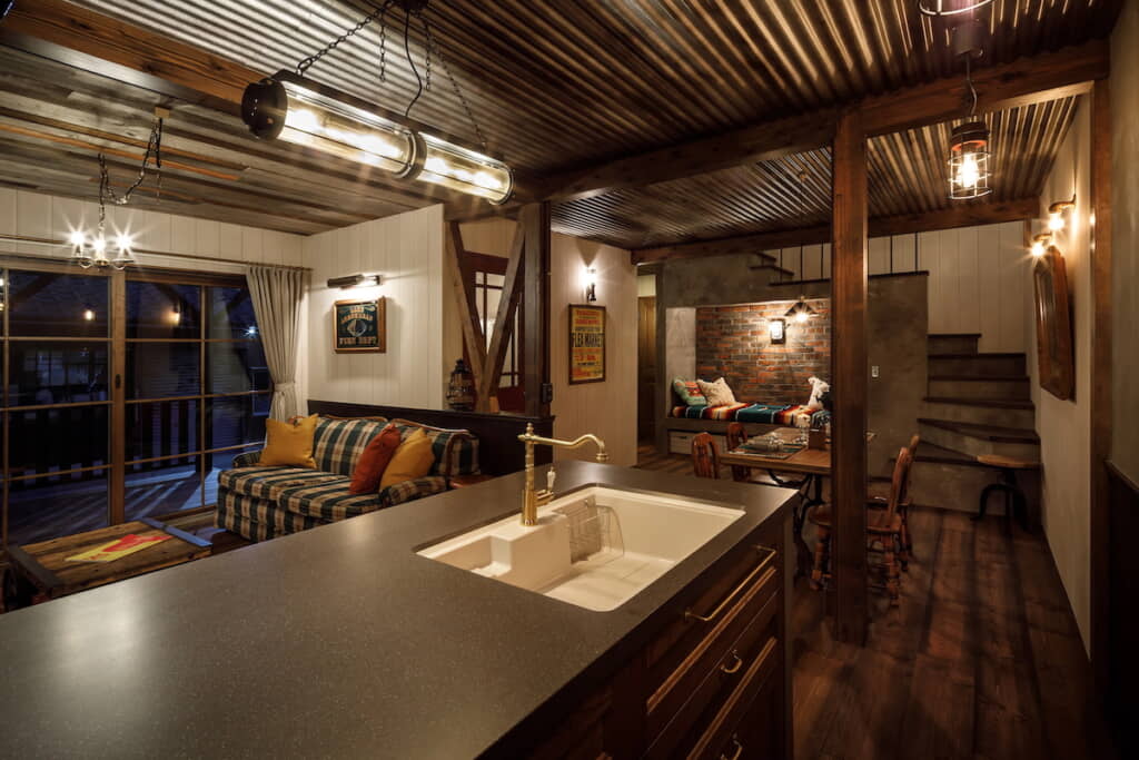 大きなLDKができた
