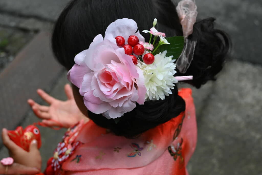 着物にもよく似合っていますね