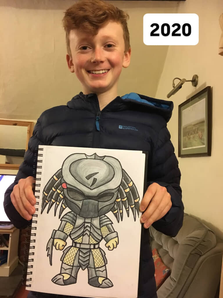 チュートリアルを見ながらイラストを描いてみました