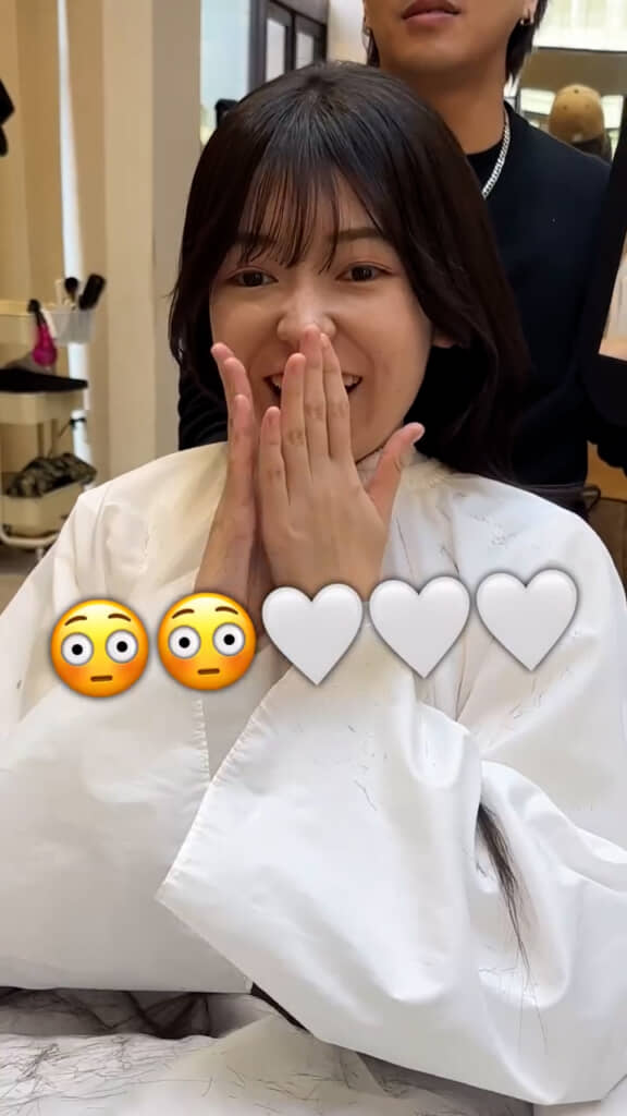 言葉を失うほどの大変身！