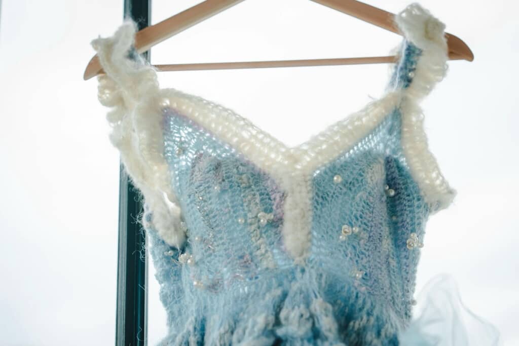 ハートネックがキュート