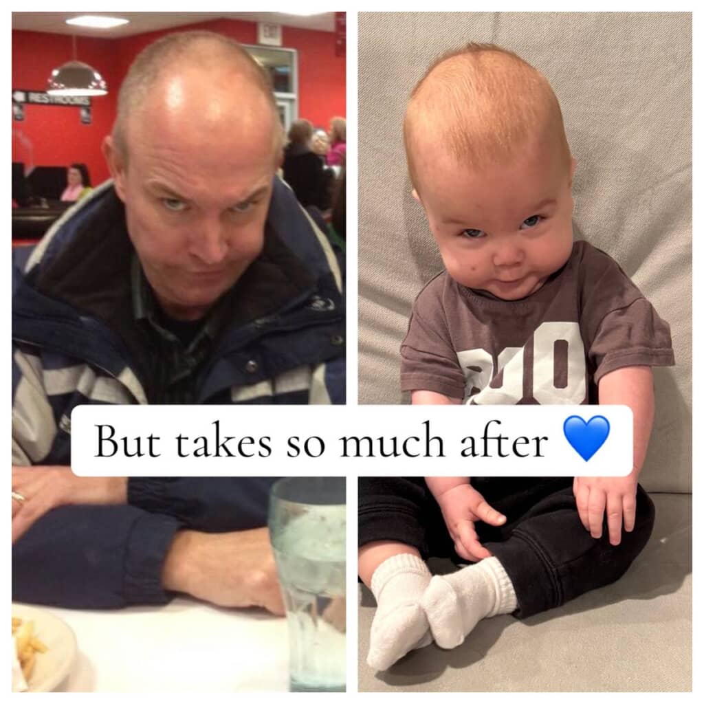 同じ名前のおじいちゃんとそっくり！