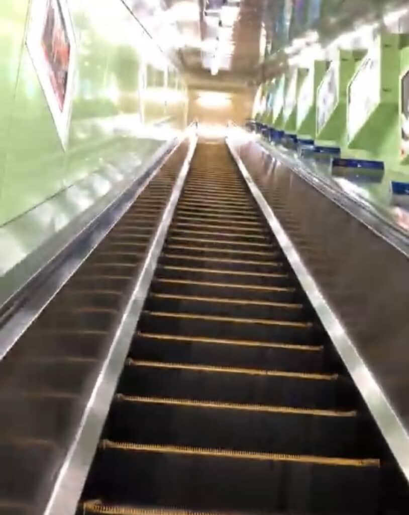 7年前の「江の島エスカー」