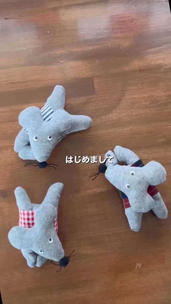 スエットは3匹のネズミに転生