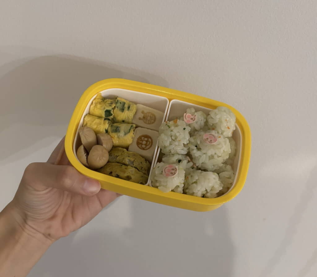 初めてのお弁当はワクワクがいっぱい