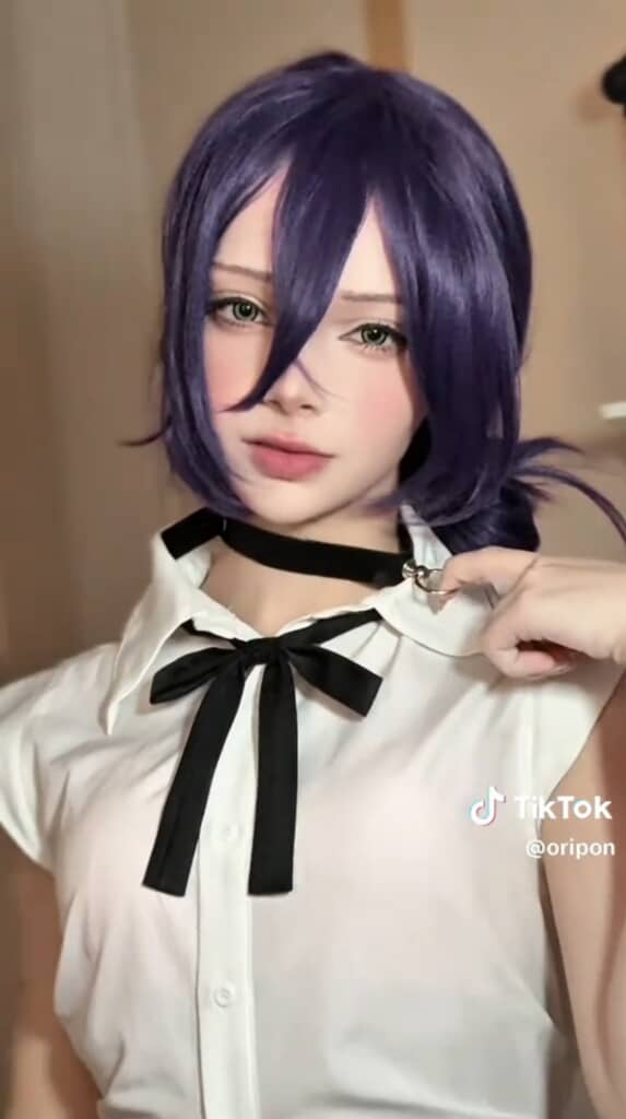 アニメから飛び出してきたような姿