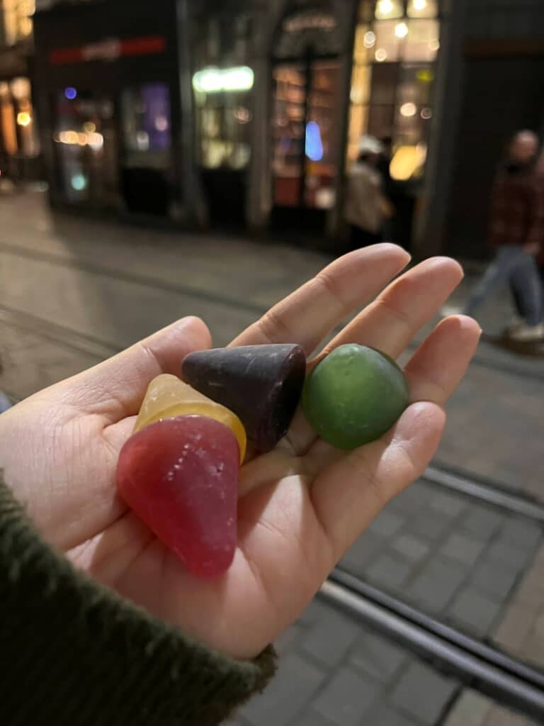 かわいらしいキャンディー