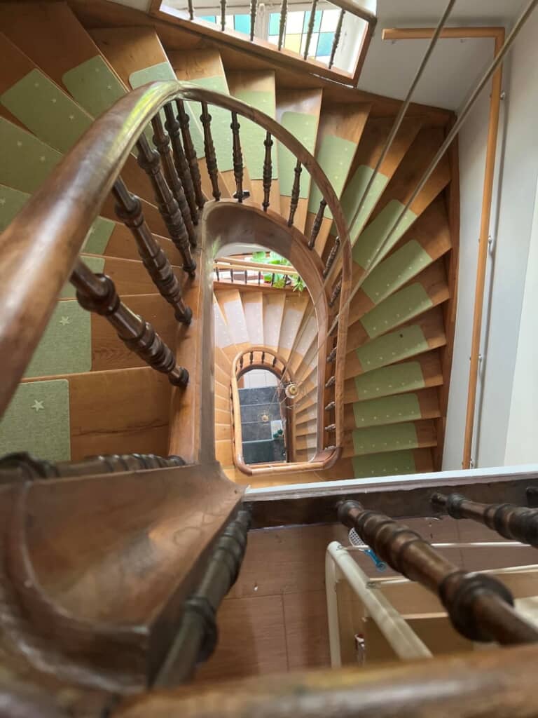 素敵な螺旋階段