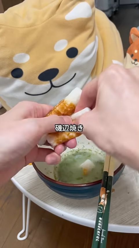 磯辺焼きは衣から作ります