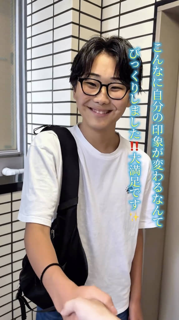 男の子もお母さんも大満足！